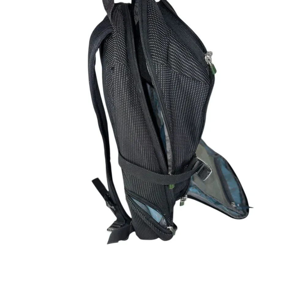 Thule Sweden Crossover Backpack Laptop Sunglasses Pocket Travel Hiking Black‎